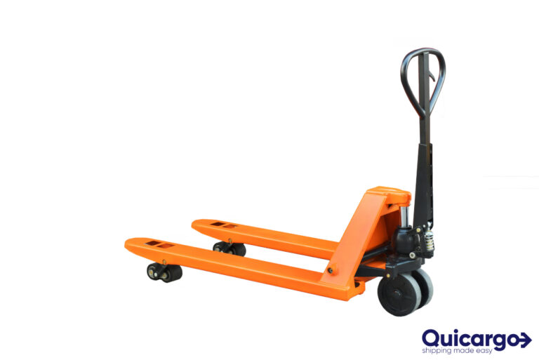 an image of a pallet jack to lift a pallet