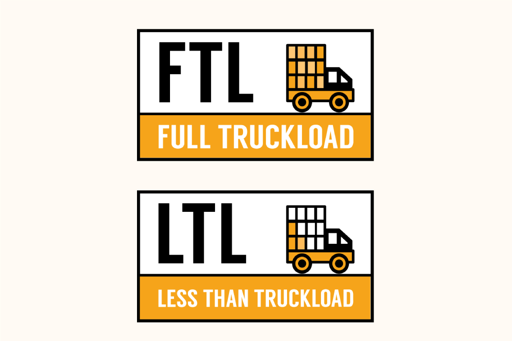 ftl shippings vs ltl shipping