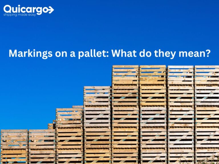 Markings on a pallet: What do they mean?